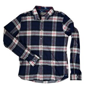 Hudson and Barrow Mountain Flannel button-down shirt